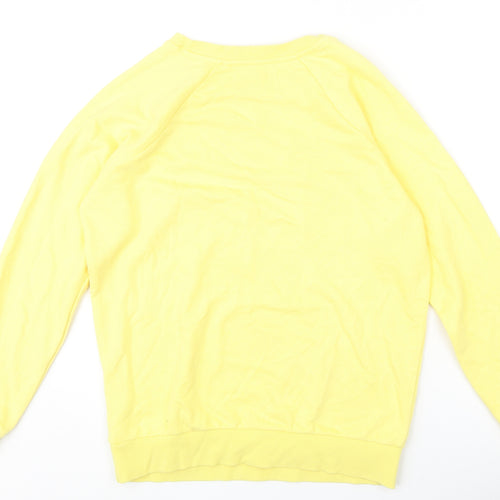 NEXT Womens Yellow Cotton Pullover Sweatshirt Size XS Pullover - Toujours