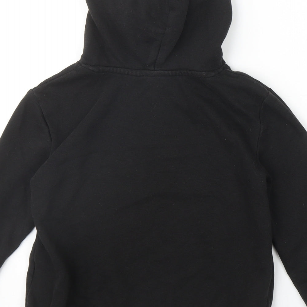 H&M Boys Black Cotton Pullover Hoodie Size 6-7 Years Pullover - Batman