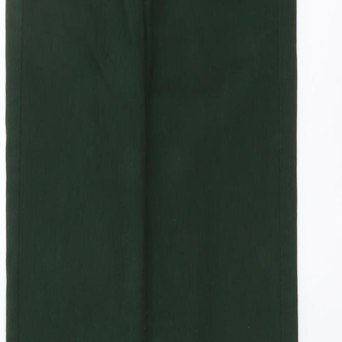 H&M Womens Green Cotton Skinny Jeans Size 4 L29 in Regular Button
