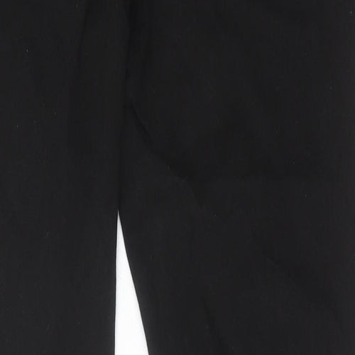 Primark Womens Black Cotton Skinny Jeans Size 14 Slim Zip