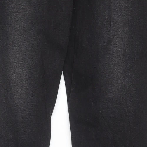 Born Rich Womens Black Cotton Skinny Jeans Size 32 in Slim Zip