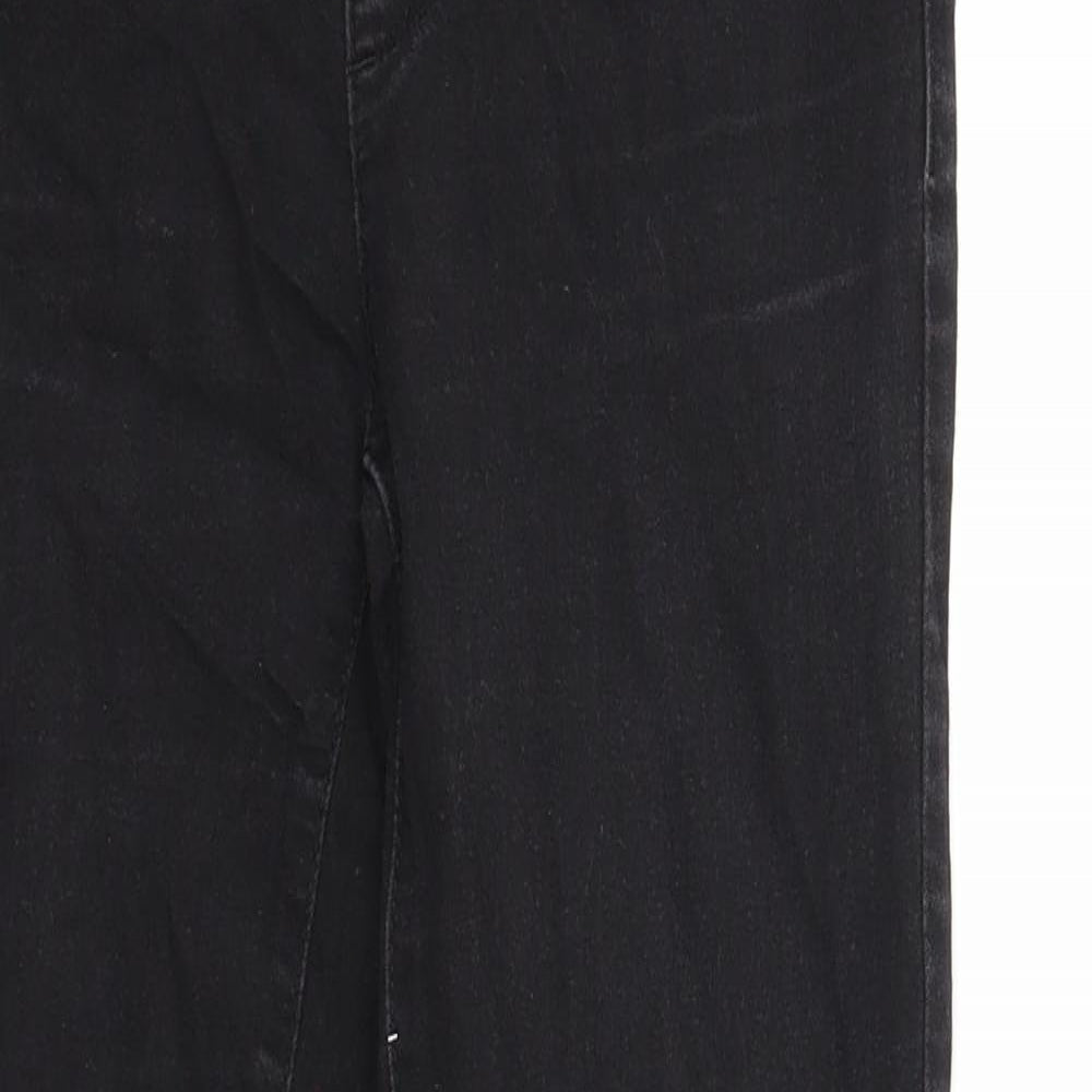 Denim & Co. Womens Black Cotton Jegging Jeans Size 10 Regular