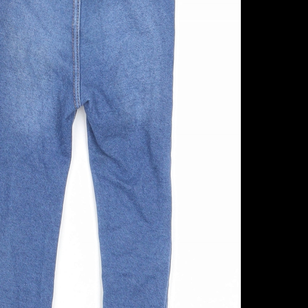 H&M Girls Blue Cotton Jogger Jeans Size 18 Months L50 cm Pullover