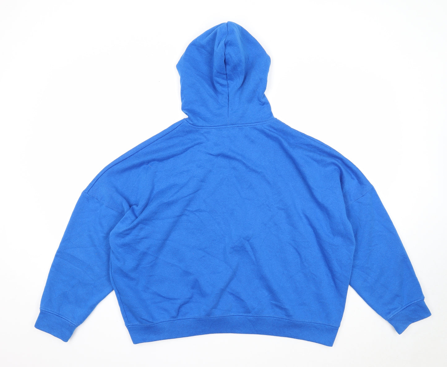 Noisy may Womens Blue Cotton Pullover Hoodie Size S Pullover - Keep Your Chin UP