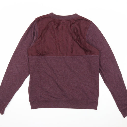 Victoria's Secret Womens Purple Cotton Pullover Sweatshirt Size XS Pullover - Pink