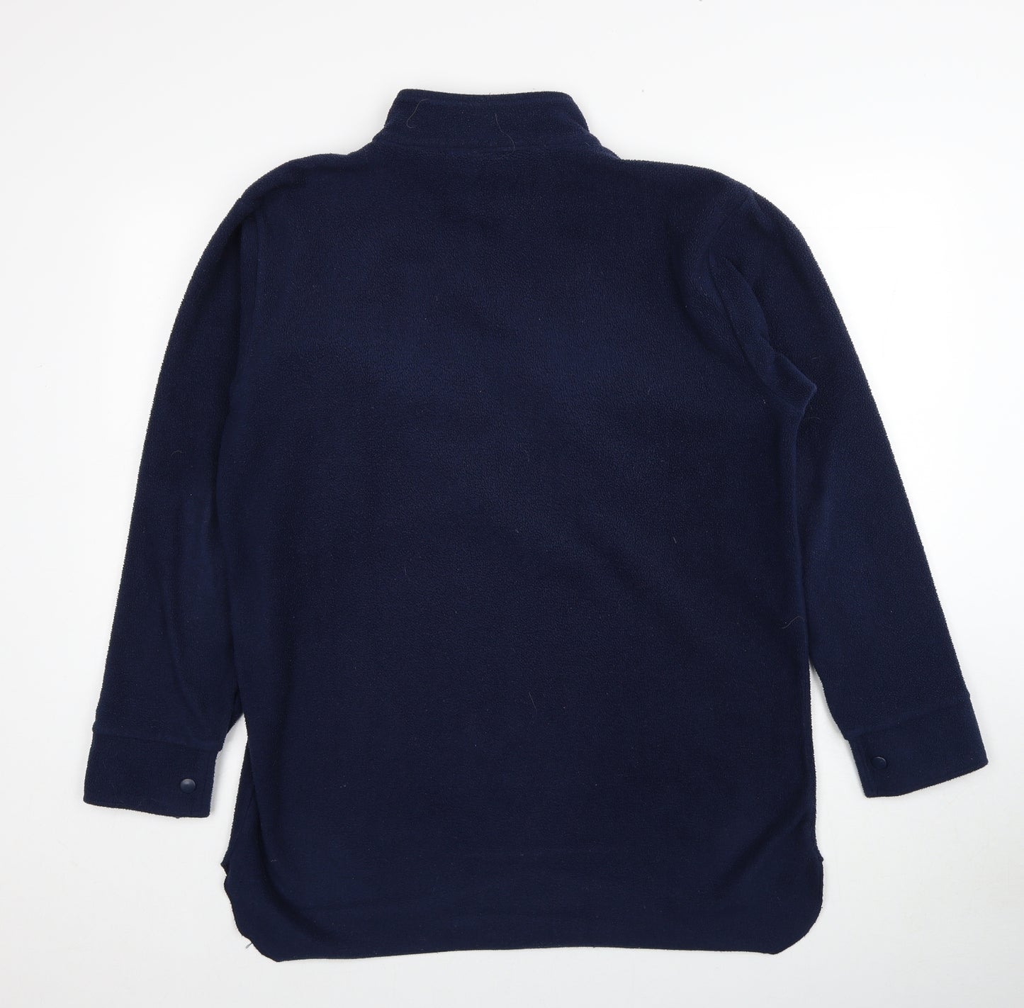 Companion Mens Blue Polyester Pullover Sweatshirt Size M