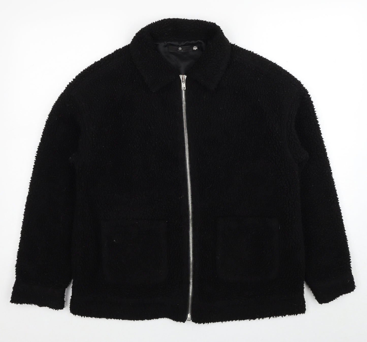 Missguided Womens Black Jacket Size 8 Zip