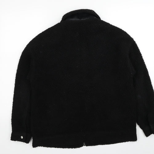 Missguided Womens Black Jacket Size 8 Zip