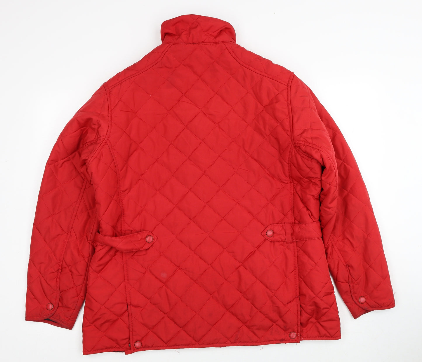 Regatta Womens Red Quilted Jacket Size 18 Zip