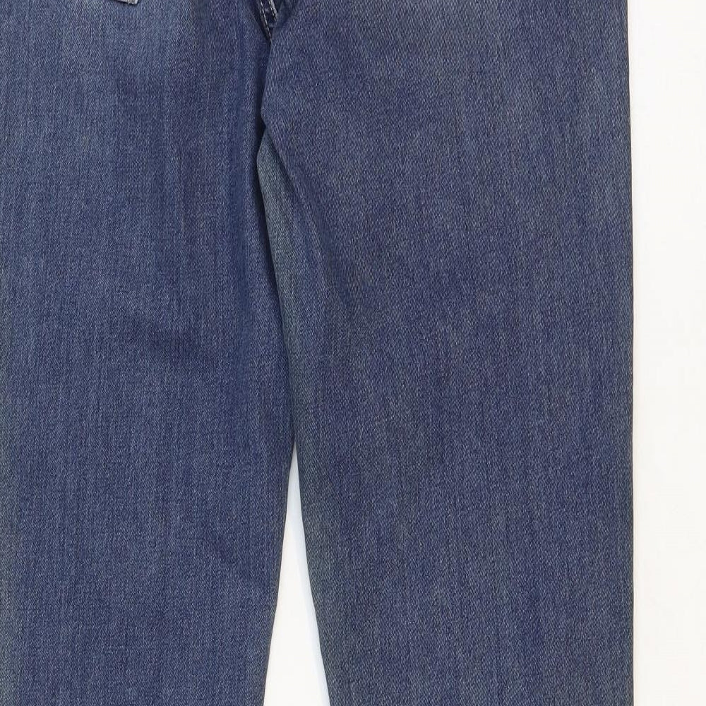 Levi's Womens Blue Cotton Skinny Jeans Size 30 in Regular Zip