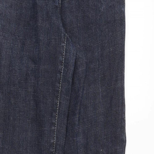River Island Womens Blue Cotton Skinny Jeans Size 8 Slim Zip