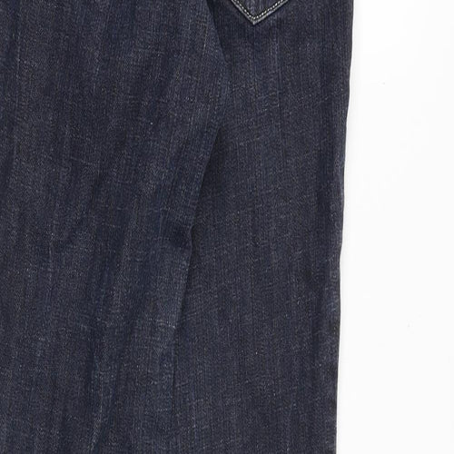 River Island Womens Blue Cotton Skinny Jeans Size 8 Slim Zip