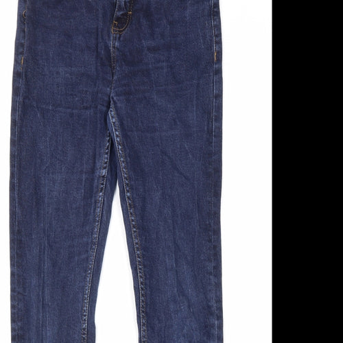 find. Womens Blue Cotton Skinny Jeans Size 32 in L32 in Regular Zip