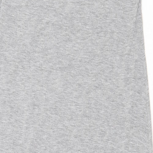 Pretty Originals Womens Grey Viscose Bodycon Size 12 Scoop Neck Pullover