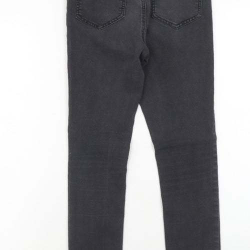 Noisy may Womens Black Cotton Skinny Jeans Size S L30 in Regular Zip