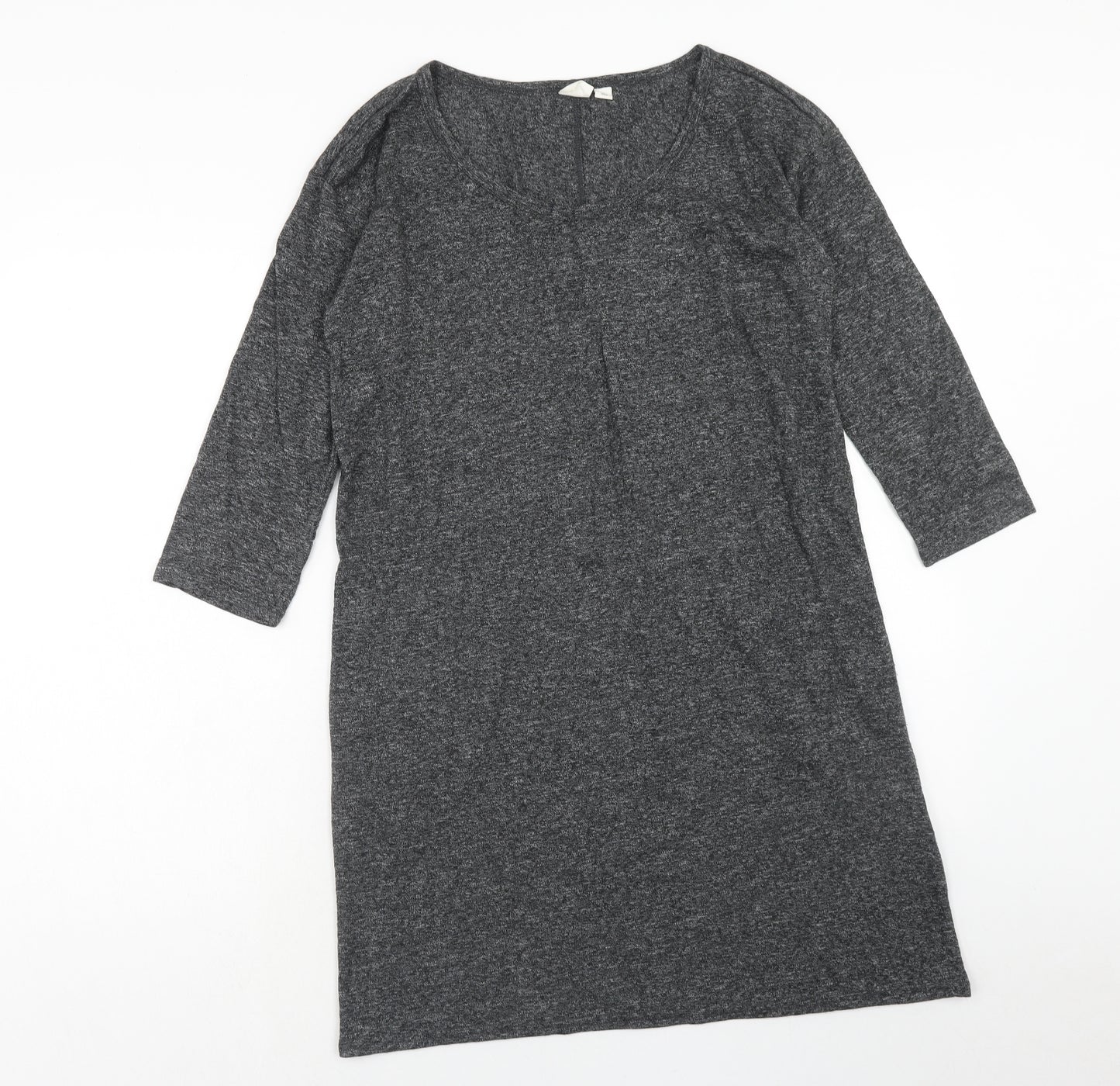 Gap Womens Grey Polyester A-Line Size S Round Neck Pullover