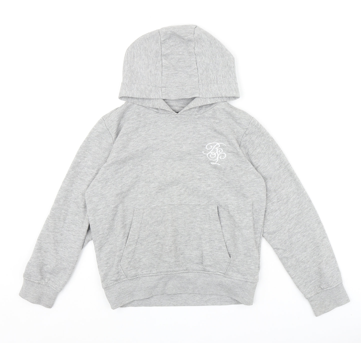 Brave Soul Boys Green Cotton Pullover Hoodie Size 7-8 Years Pullover