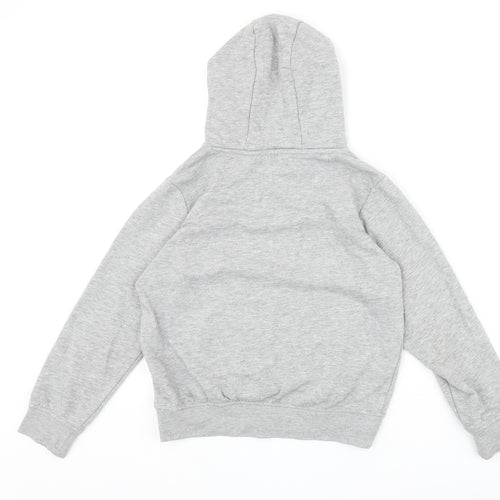 Brave Soul Boys Green Cotton Pullover Hoodie Size 7-8 Years Pullover