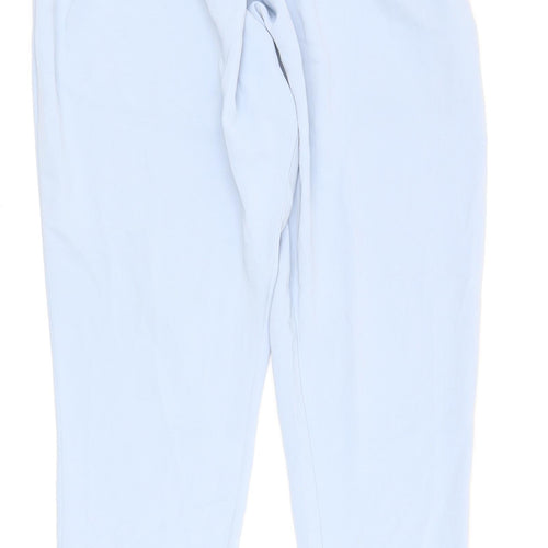 Missguided Womens Blue Polyester Dress Pants Trousers Size 8 Regular Zip