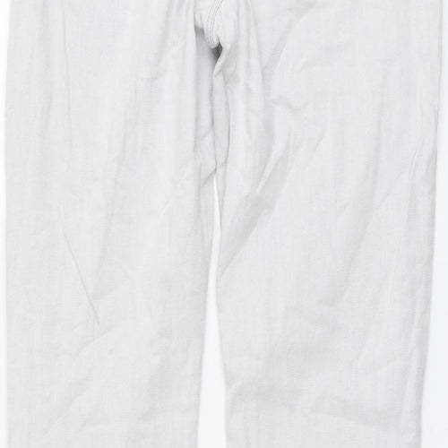 Jigsaw Womens Blue Cotton Straight Jeans Size 32 in L30 in Regular Button