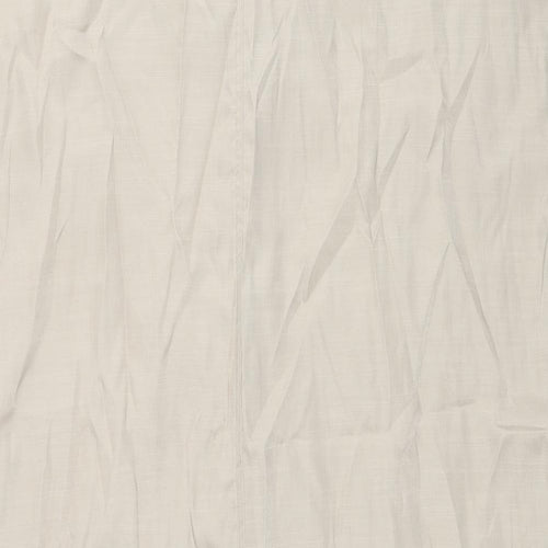 H&M Womens Beige Polyester A-Line Size S V-Neck Pullover