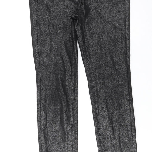 NEXT Womens Black Cotton Skinny Jeans Size 6 Regular