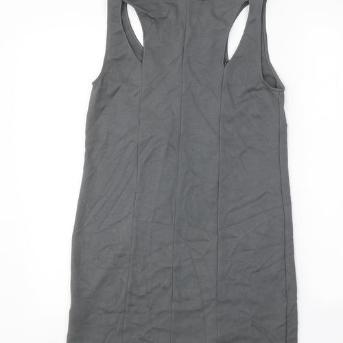 Tezenis Womens Grey Polyester A-Line Size S Round Neck Pullover