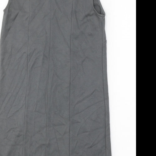 Tezenis Womens Grey Polyester A-Line Size S Round Neck Pullover