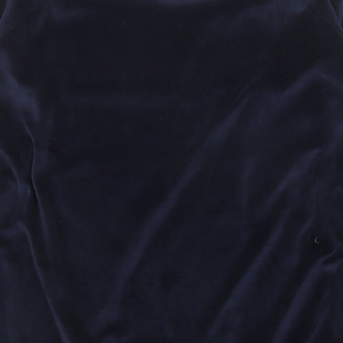 River Island Womens Blue Polyester Pullover Sweatshirt Size S Pullover