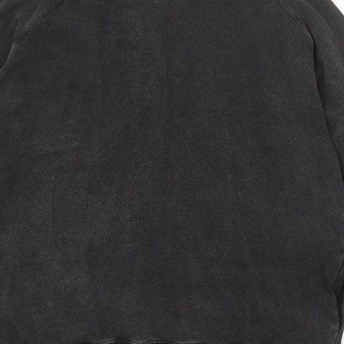 Cecil Gee Womens Grey 100% Cotton Full Zip Sweatshirt Size L Zip