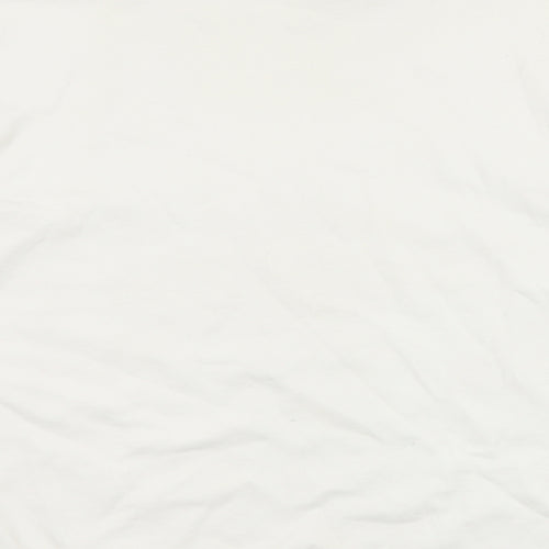 ASOS Womens White Cotton Pullover Sweatshirt Size M Pullover