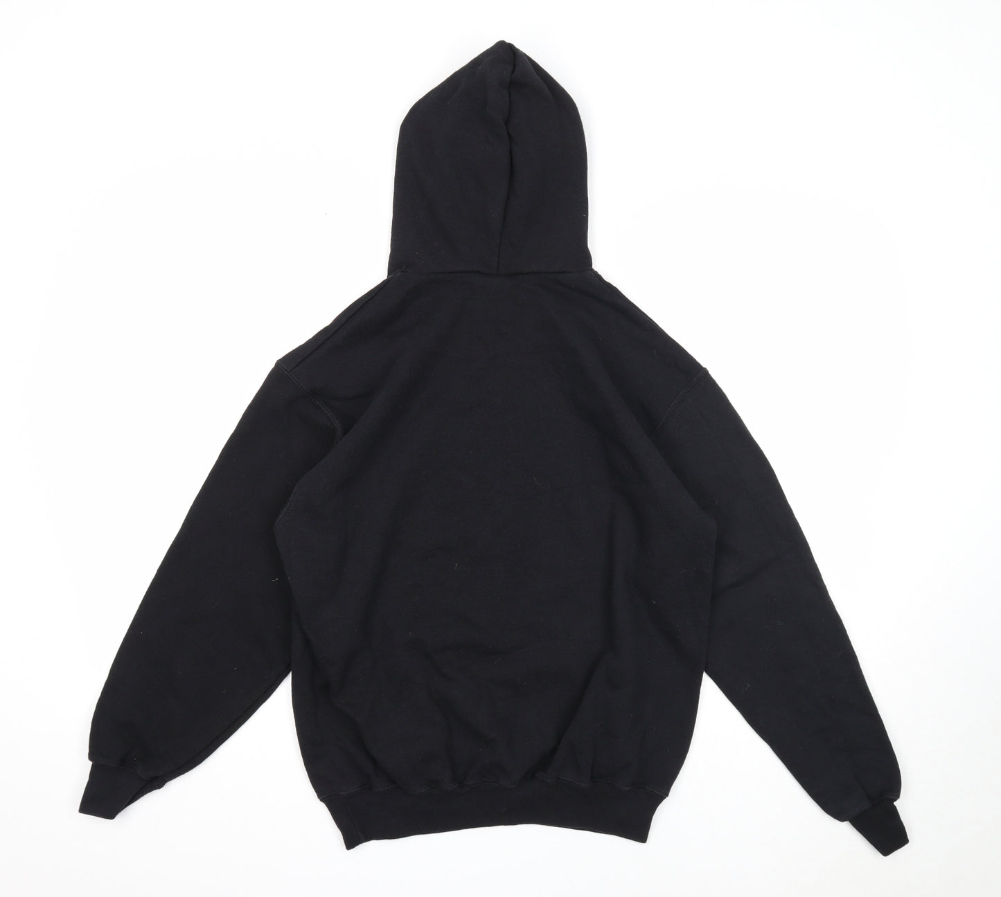 Fruit of the Loom Mens Black Cotton Pullover Hoodie Size M - True Blood, Vampire