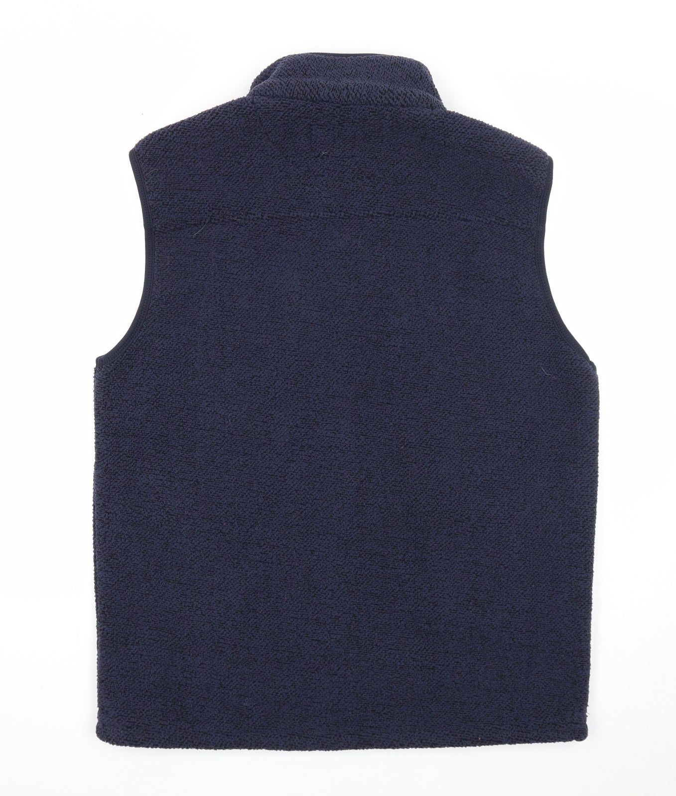 Raphael Valencino Mens Blue Gilet Jacket Size L Zip