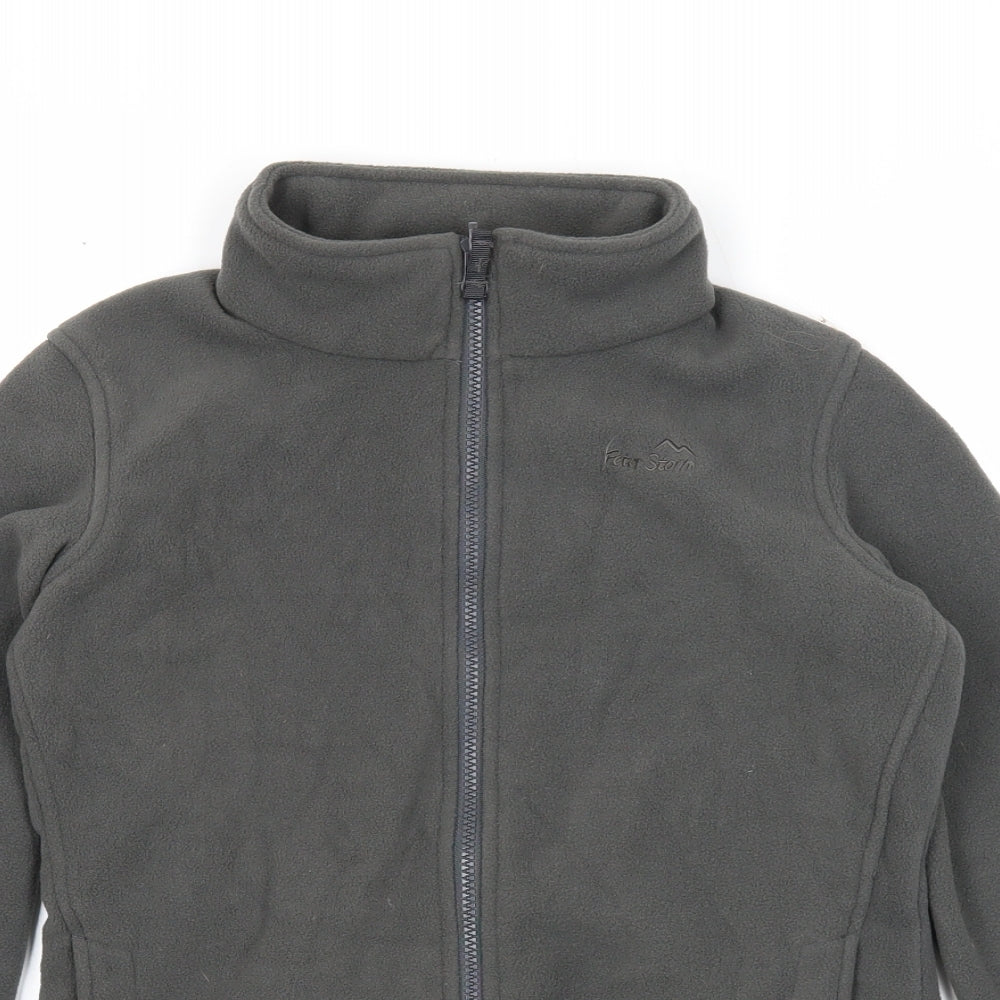 Peter Storm Boys Grey Jacket Size 11-12 Years Zip