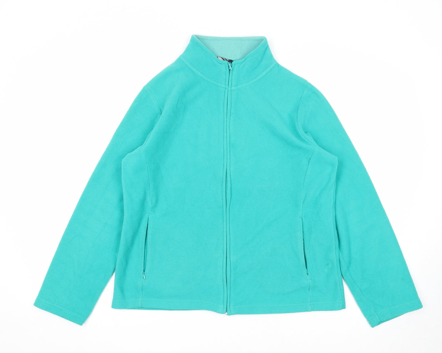 EWM Womens Green Jacket Size 14 Zip