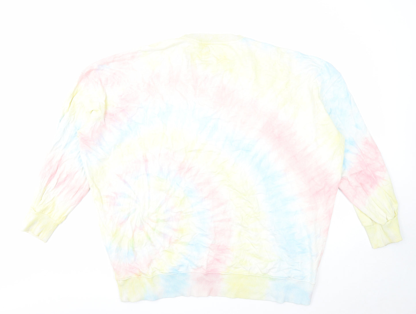NEXT Womens Multicoloured Cotton Pullover Sweatshirt Size L Pullover