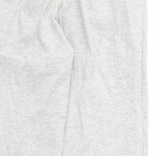 PRETTYLITTLETHING Womens Grey Polyester Sweatpants Trousers Size S Regular Drawstring - Chicago