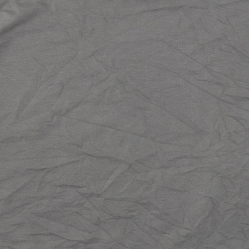 VILA Womens Grey Cotton Pullover Sweatshirt Size M Pullover