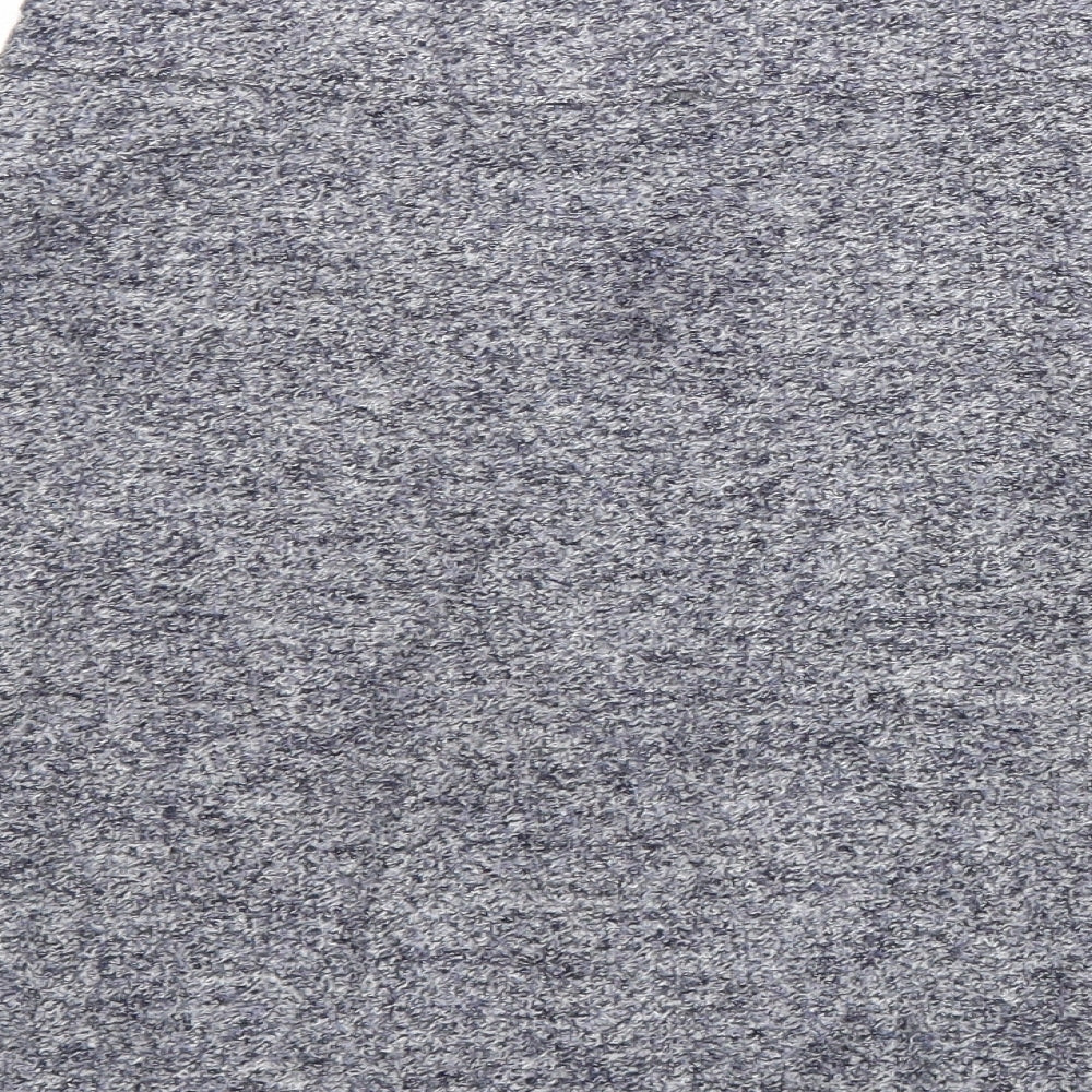 White Stuff Womens Grey Viscose A-Line Skirt Size 8 Zip