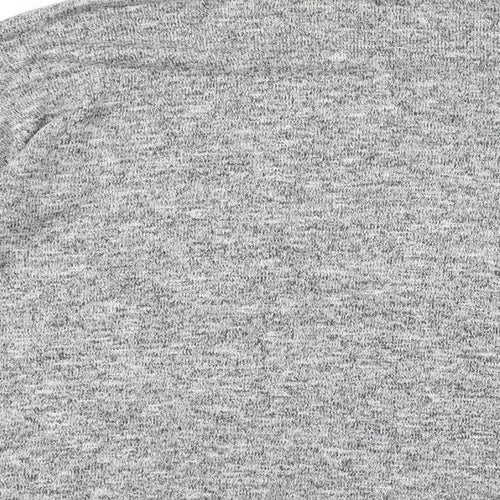 Peacocks Womens Grey High Neck Viscose Pullover Jumper Size 10
