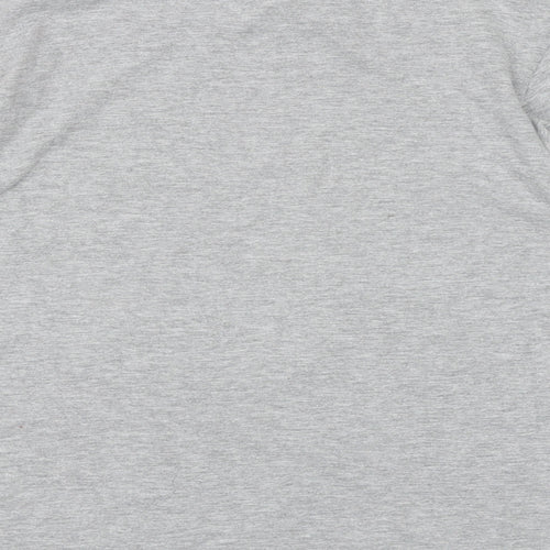 Gildan Boys Grey 100% Cotton Basic T-Shirt Size 9-10 Years Round Neck Pullover - Top Son, Top Gun