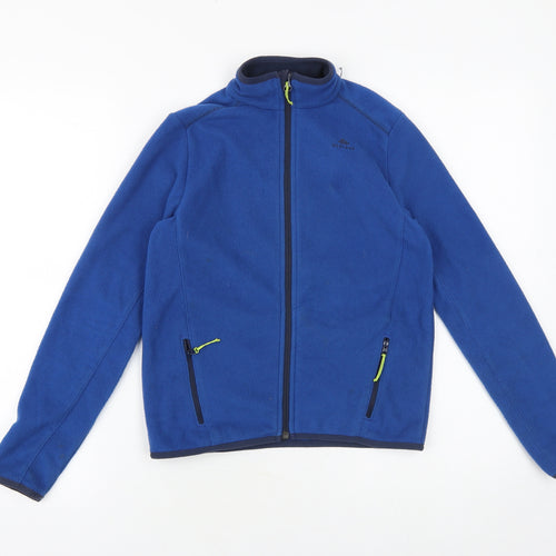 DECATHLON Boys Blue Jacket Size 10-11 Years Zip