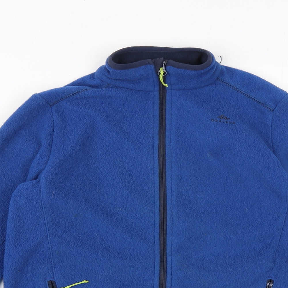 DECATHLON Boys Blue Jacket Size 10-11 Years Zip
