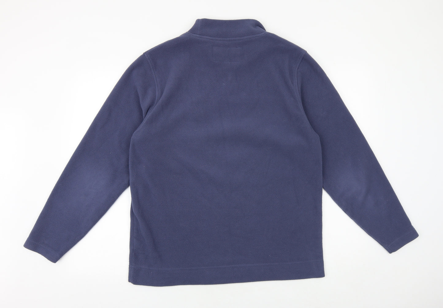 Systemtec Mens Purple Round Neck Polyester Pullover Jumper Size S Long Sleeve