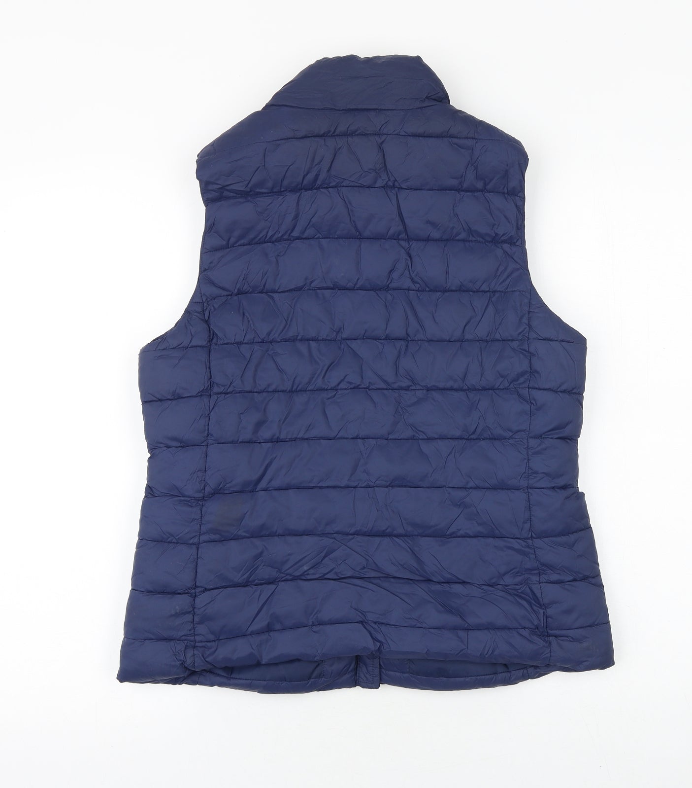 Gap Womens Blue Gilet Jacket Size S Zip