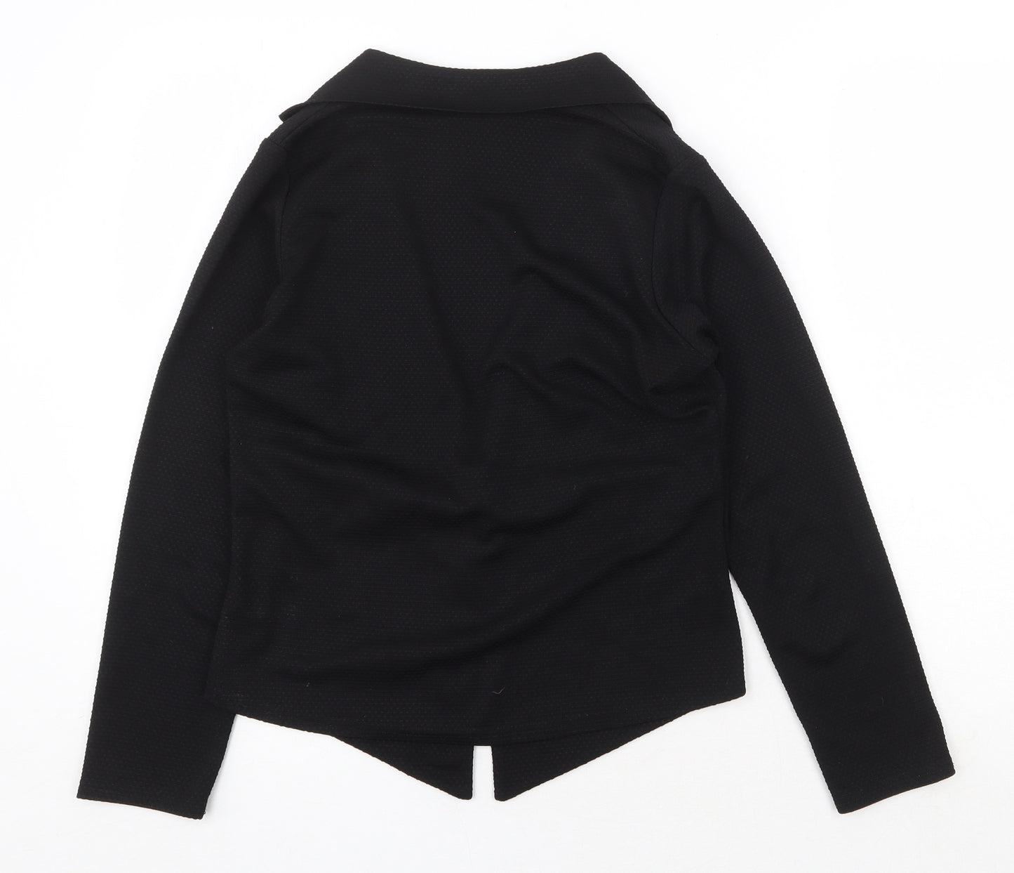 Ayanapa Womens Black Jacket Blazer Size 12