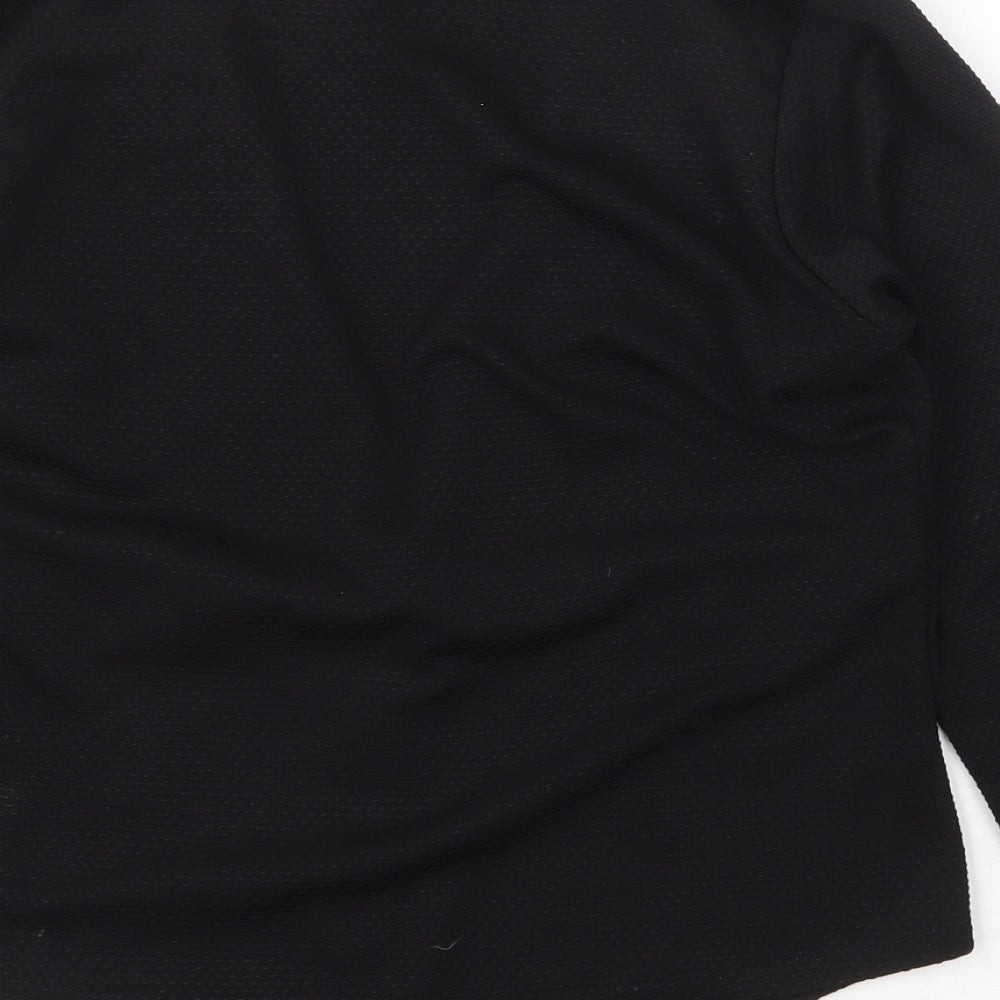 Ayanapa Womens Black Jacket Blazer Size 12