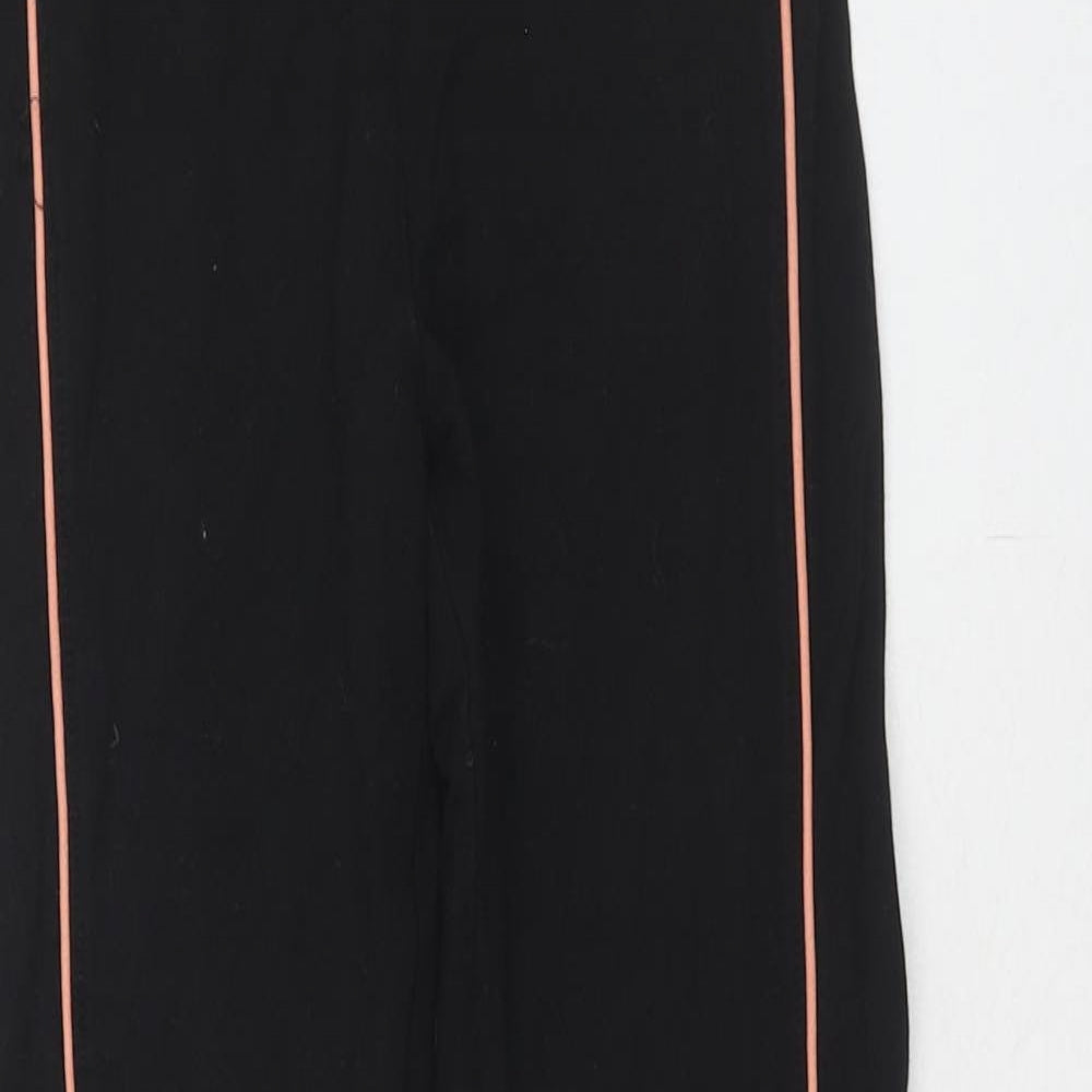 FILA Womens Black Cotton Jogger Leggings Size 4