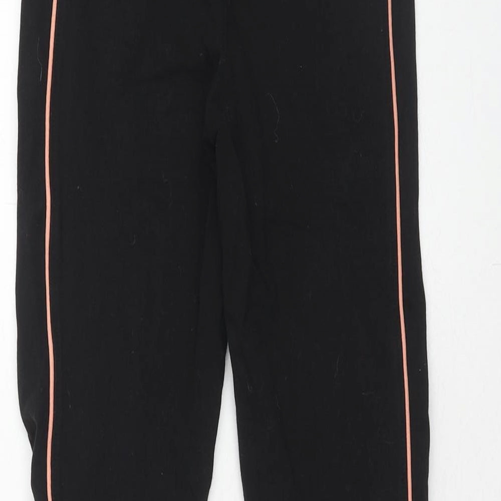 FILA Womens Black Cotton Jogger Leggings Size 4