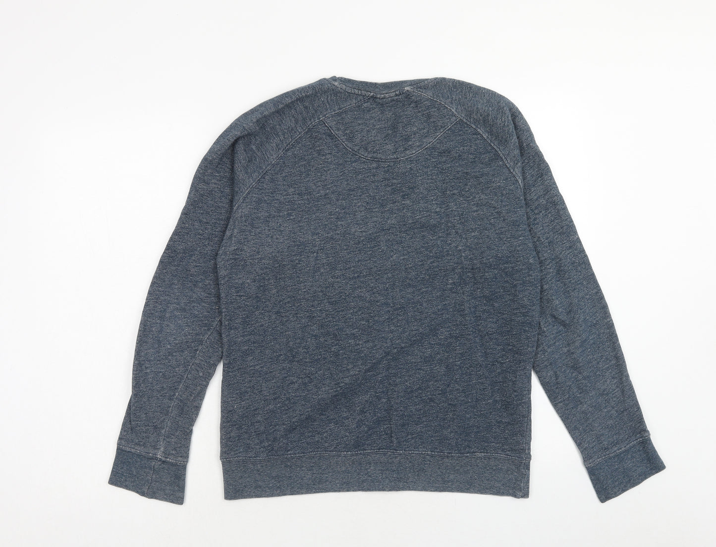 H&M Mens Blue Cotton Pullover Sweatshirt Size M